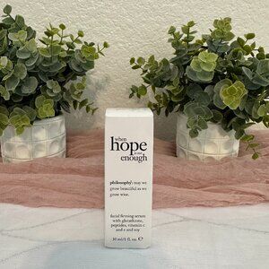 Philosophy When Hope is Not Enough Facial Firming Serum